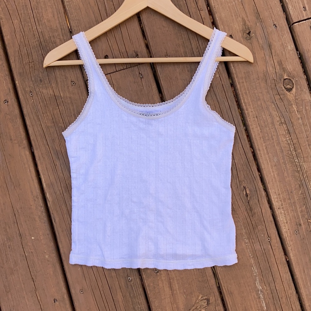 WILD FABLE White Tank Top